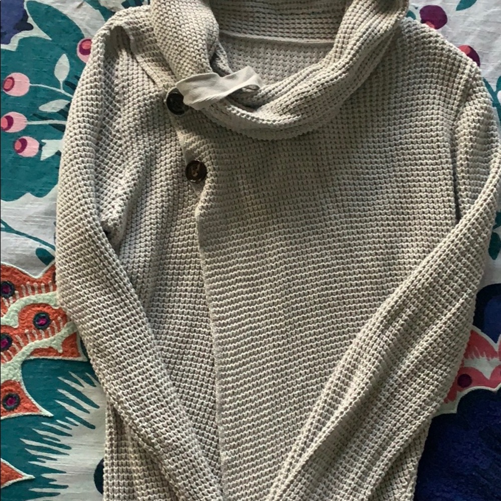 Cool neck sweater